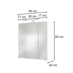 New Lichtspiegelschrank Jalexda Spiegelschränke|Badezimmerschränke