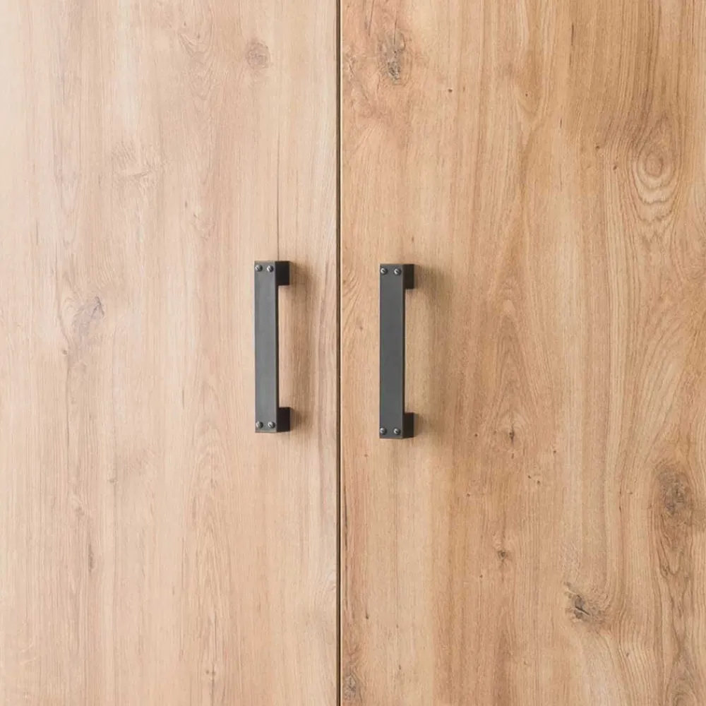 Loft Stil Kleiderschrank Lilames Drehtürenschränke