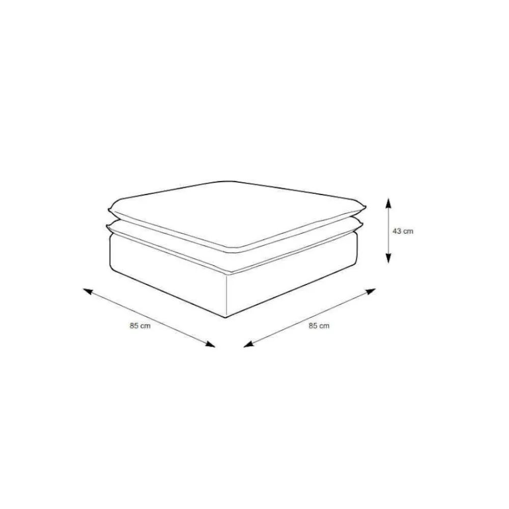 Outlet Lounge Sessel mit Hocker Eltusa Relaxsessel