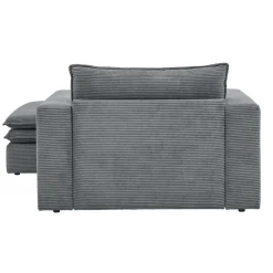 Outlet Lounge Sessel mit Hocker Eltusa Relaxsessel