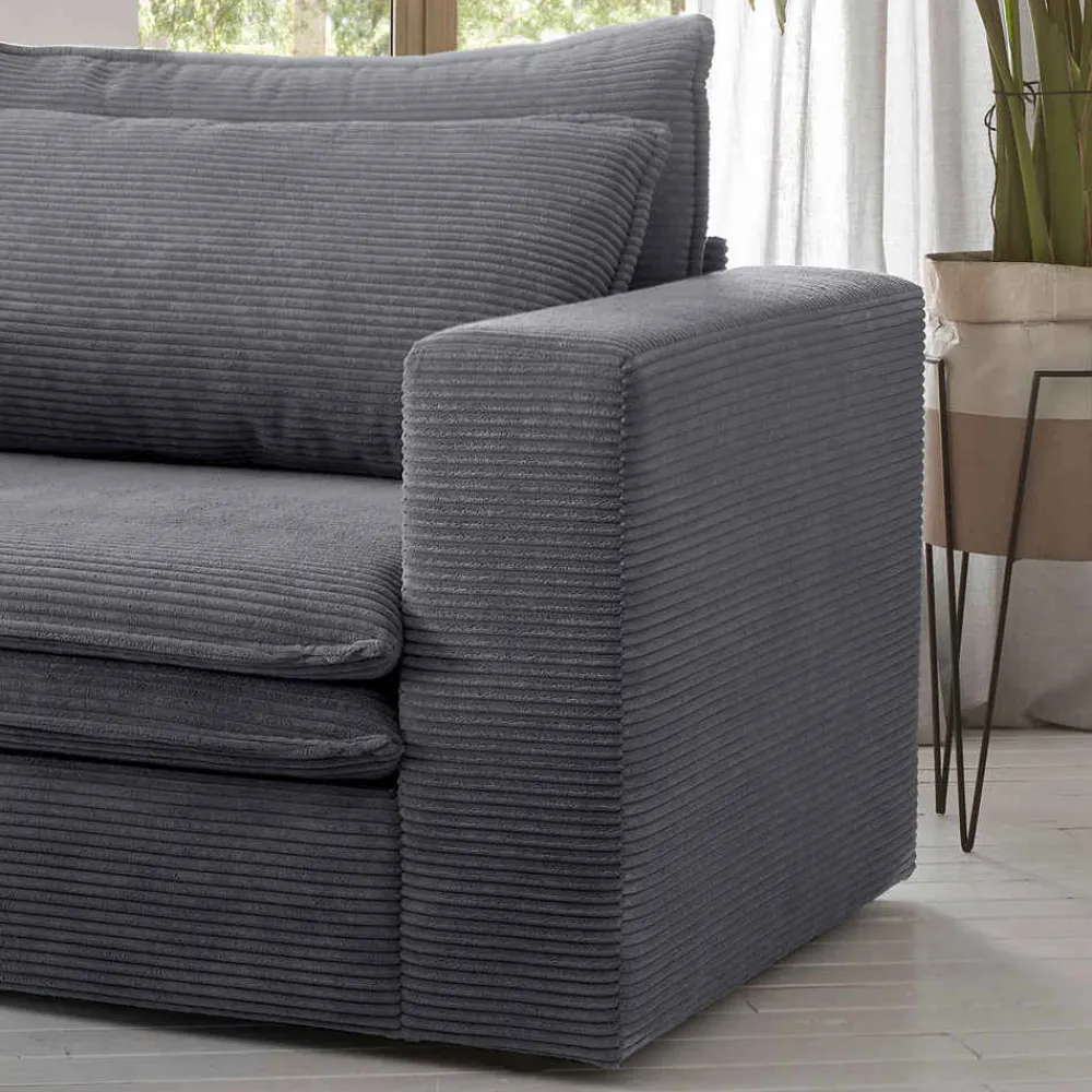 Outlet Lounge Sessel mit Hocker Eltusa Relaxsessel