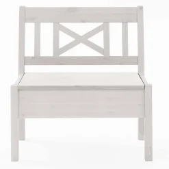 Clearance Massiv Truhenbank Megida Garderobenbänke|Holzbänke