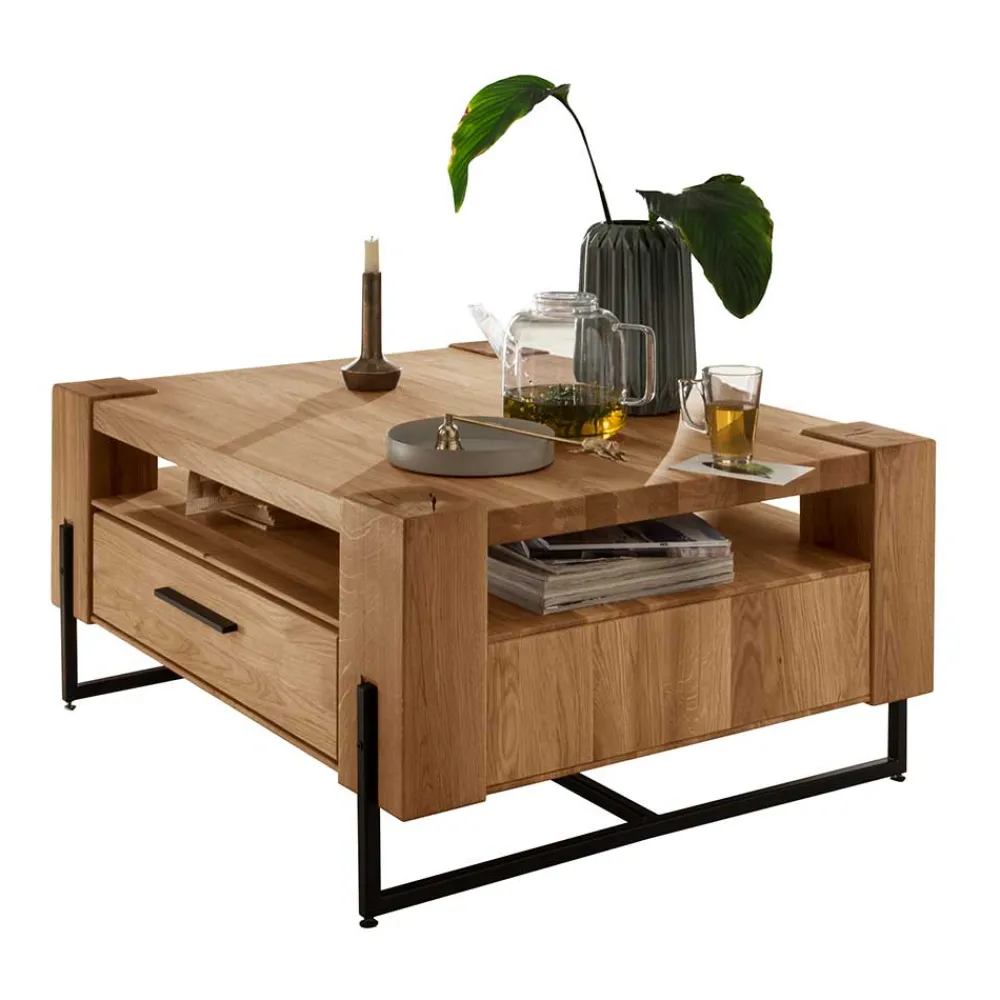 Discount Massiver Wohnzimmertisch Kaladria Massivholzmöbel|Wohnzimmertisch