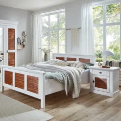 Discount Massives Holzbett Liazovia Doppelbetten|Massivholzbetten