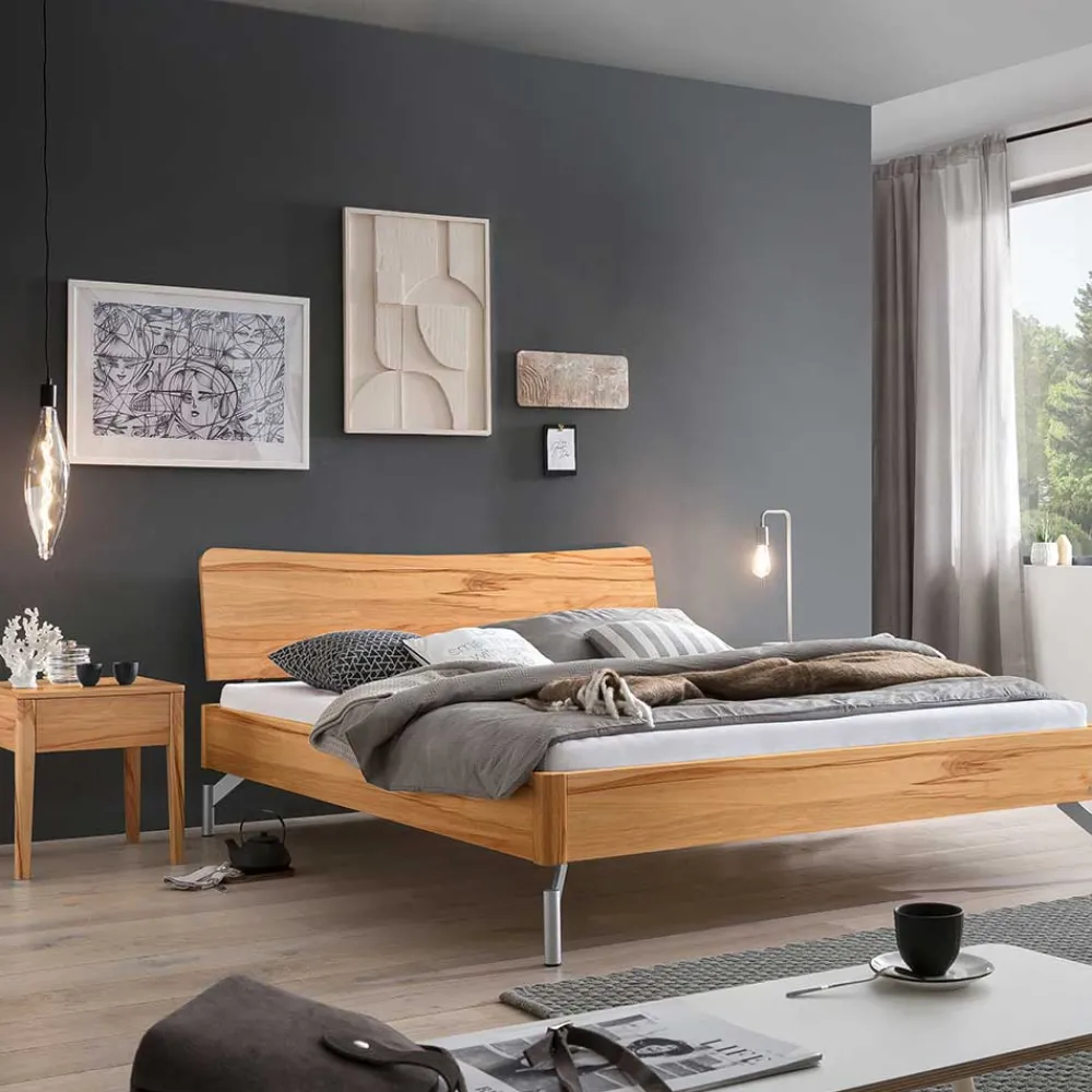 Massives Holzbett Maura*Pharao24 Hot