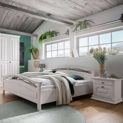 Massives Holzbett Pestrov Doppelbetten|Massivholzbetten