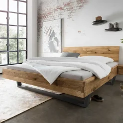 Massives Holzbett Vercion*Pharao24 Online