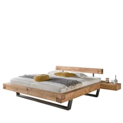 Online Massivholz Balkenbett Spid Massivholzbetten|Balkenbett