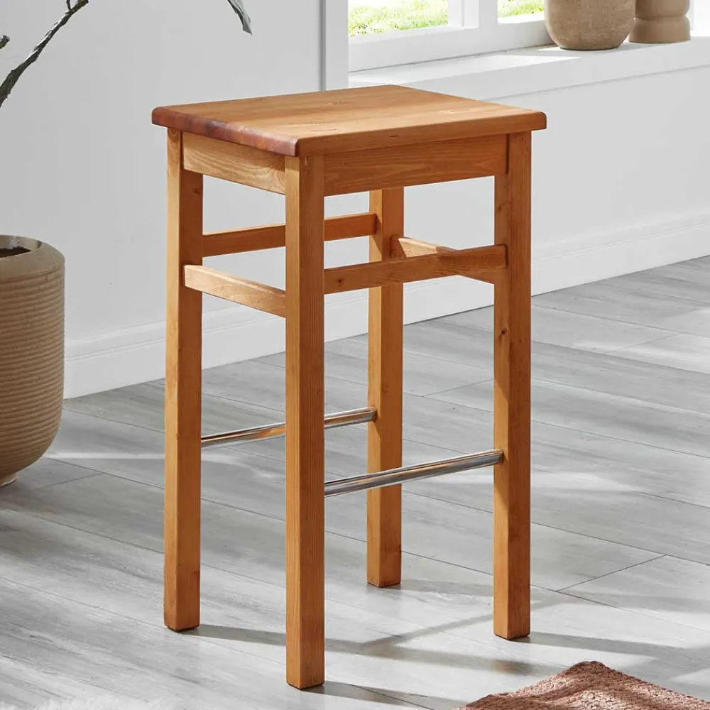 Massivholz Barhocker Lienna*Pharao24 Sale
