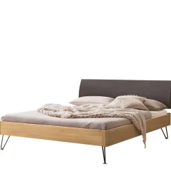 Massivholz Bett Eiche hell Ciceka*Pharao24 Discount