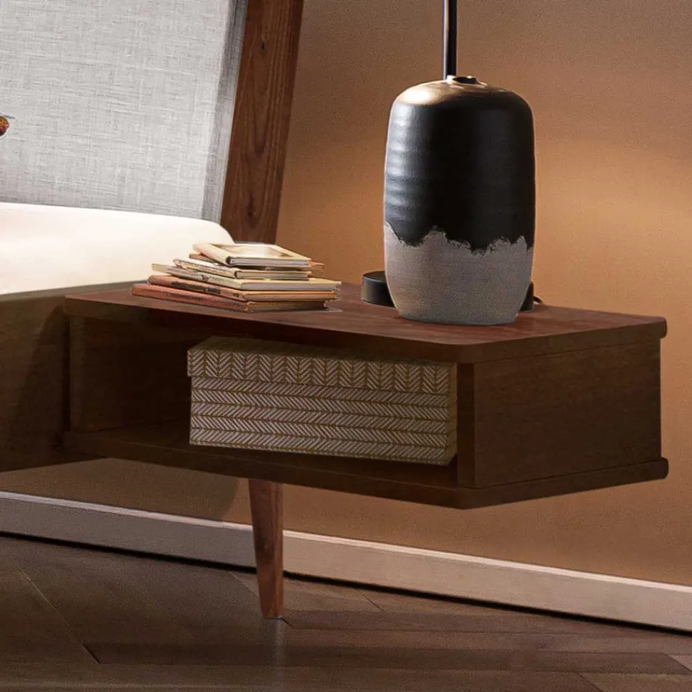 Massivholz Bett Nussbaum Lactona*Pharao24 Sale