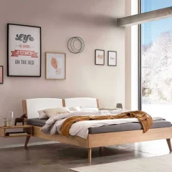 Massivholz Bett 140x200 cm Gracia*Pharao24