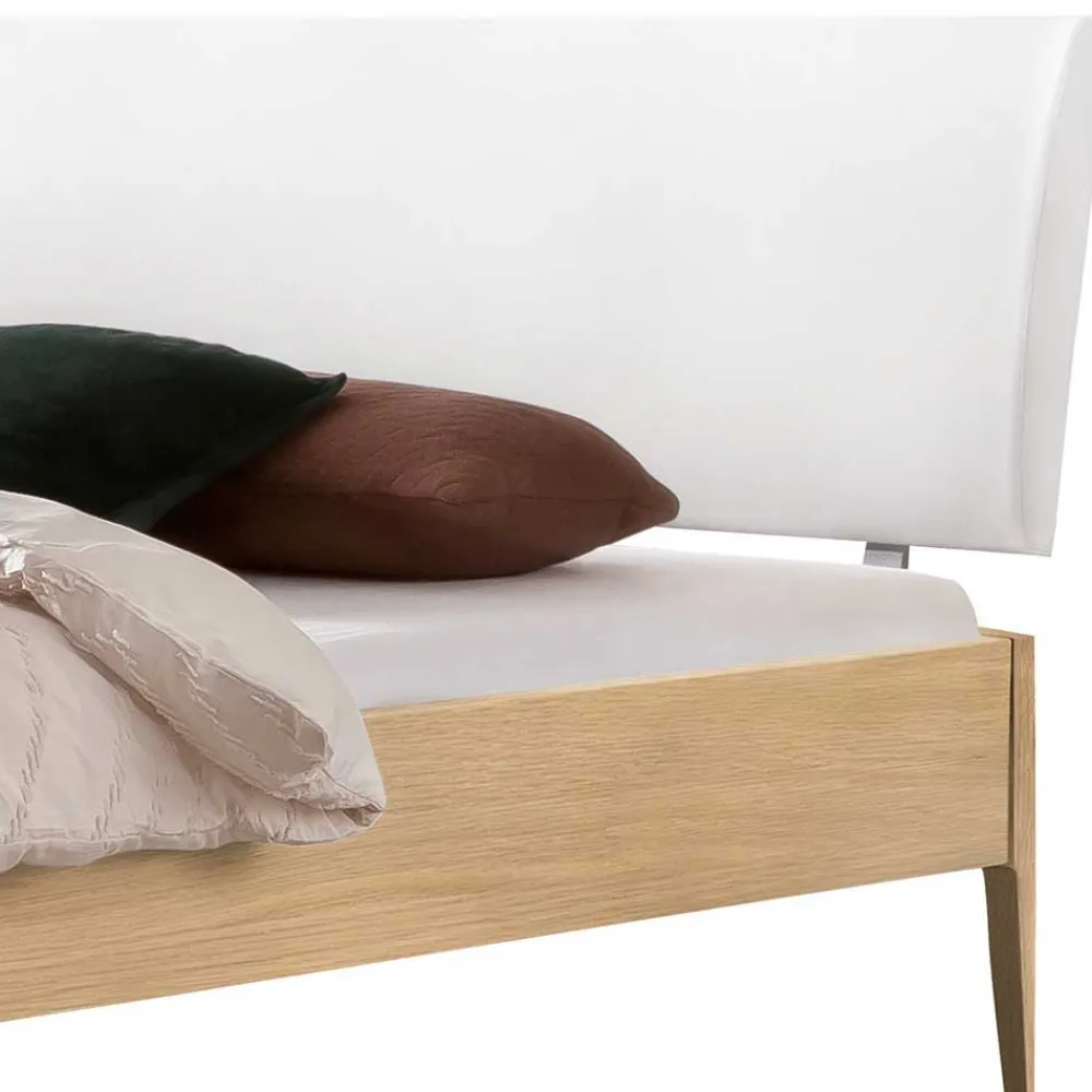 Outlet Massivholz Doppelbett Eiche hell Spiaggi Massivholzbetten