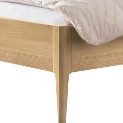 Outlet Massivholz Doppelbett Eiche hell Spiaggi Massivholzbetten