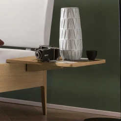 Outlet Massivholz Doppelbett Eiche hell Spiaggi Massivholzbetten