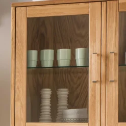 Sale Massivholz Highboard Dulcian Stauraumvitrinen|Highboards