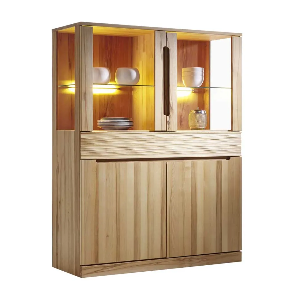 Massivholz Highboard Suvanica*Pharao24 Sale