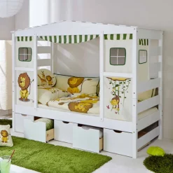 Outlet Massivholz Kinderbett Lalays Kinder Spielbetten|Kinderbetten