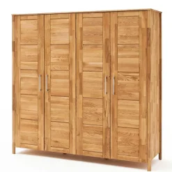 Hot Massivholz Kleiderschrank Serinos Massivholzmöbel|Drehtürenschränke