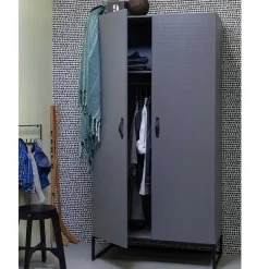 Massivholz Kleiderschrank Nolviran*Pharao24 New