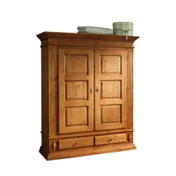 Massivholz Kleiderschrank Leoniara*Pharao24 Outlet