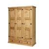 Massivholz Kleiderschrank Ravona*Pharao24 New