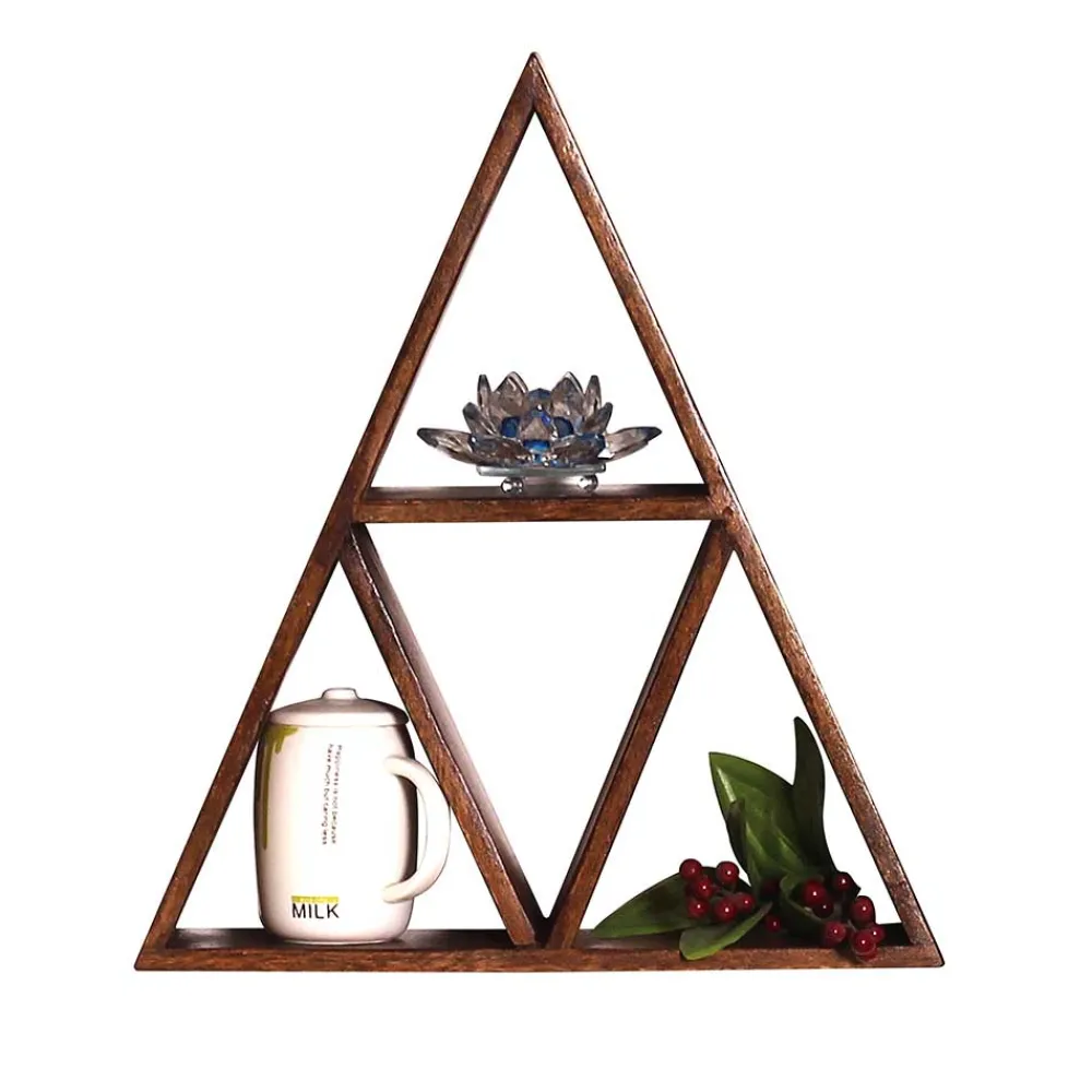 Massivholz Regal Babechy Hängeregale|Massivholzregale