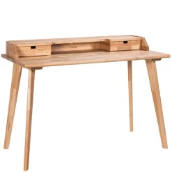 Clearance Massivholz Schreibtisch Quelina Computertische|Jugendschreibtische