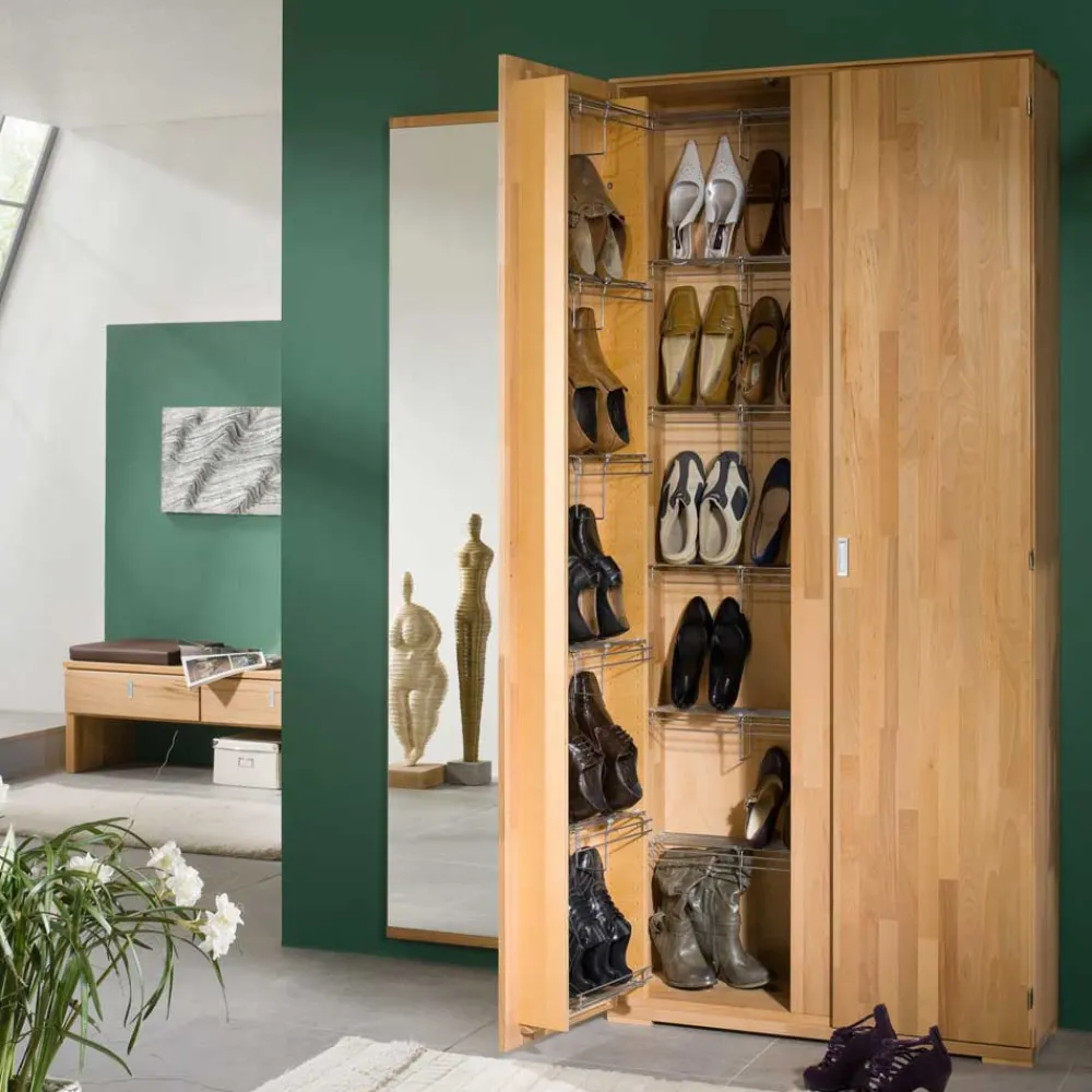 Clearance Massivholz Schuhschrank Charismon Schuhschränke