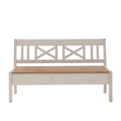 Massivholz Truhenbank Voluntary*Pharao24