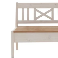 Massivholz Truhenbank Voluntary*Pharao24