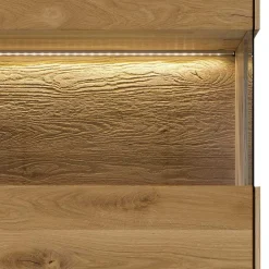 Massivholz Vitrine Klever*Pharao24 Clearance