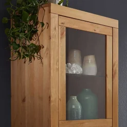 Hot Massivholz Vitrine Varcina Massivholz Schränke|Vitrinenschrank