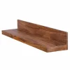 Massivholz Wandboard Arendal Wohnzimmerregale|Wandregale