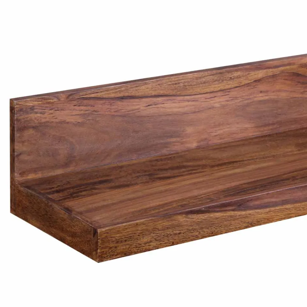 Massivholz Wandboard Arendal Wohnzimmerregale|Wandregale