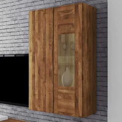 Massivholz Wandvitrine Sascora*Pharao24 Online