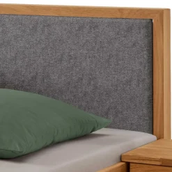 Massivholzbett mit Polster Kopfteil Snoba*Pharao24 New