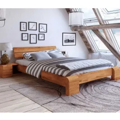 Massivholzbett Puzny*Pharao24 Sale