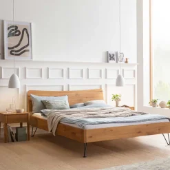 Best Massivholzbett 140x200 Gulcam Doppelbetten|Massivholzbetten