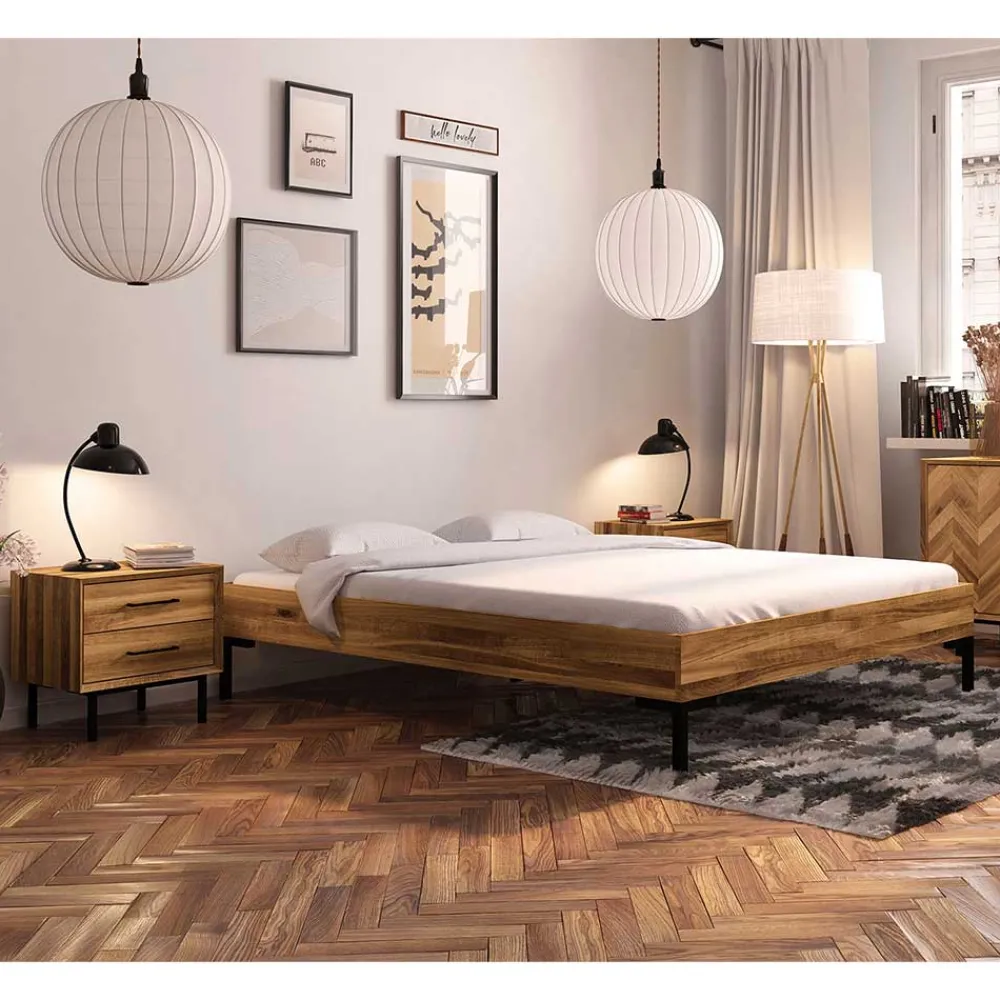 Clearance Massivholzbett Yalley Einzelbetten|Doppelbetten