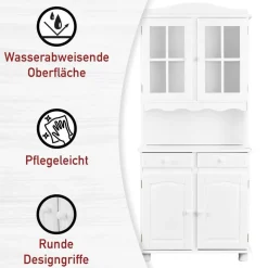 Massivholz-Küchenschrank Valuta*Pharao24 Hot