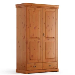 Massivholzkleiderschrank Rovert*Pharao24 Discount