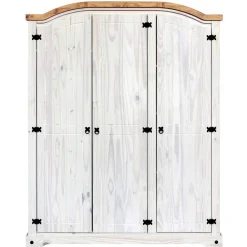 Discount Massivholzkleiderschrank Blouno Drehtürenschränke|Massivholz Kleiderschränke