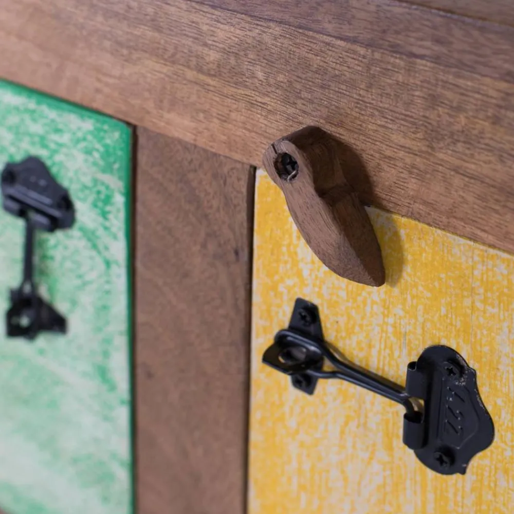 Hot Massivholzkommode Bacauna Apothekerkommoden