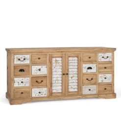 Outlet Massivholzkommode Brescania Apothekerkommoden