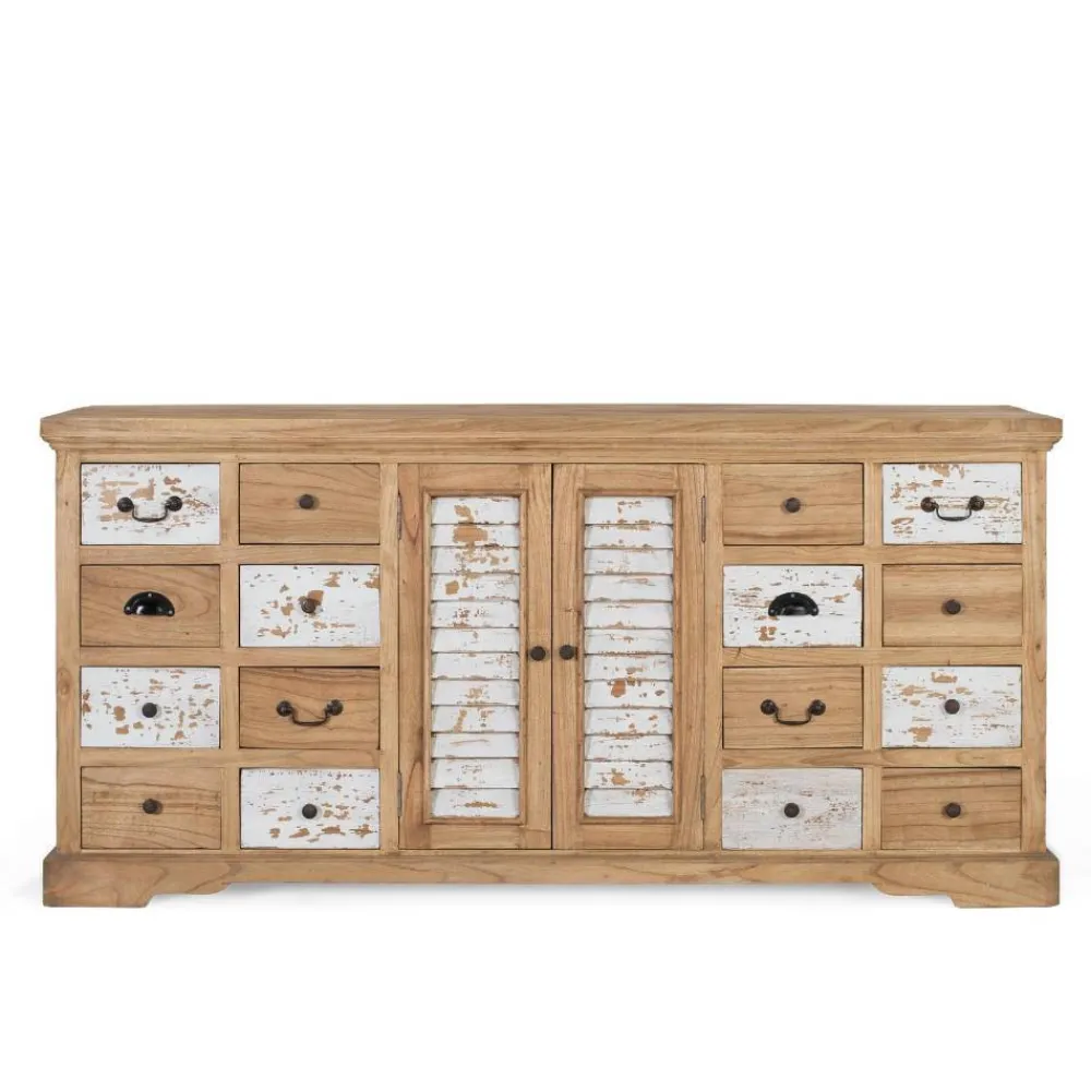 Outlet Massivholzkommode Brescania Apothekerkommoden