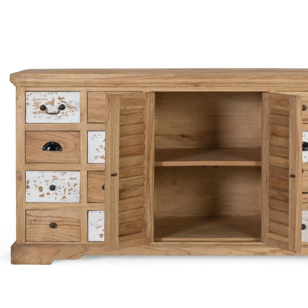 Outlet Massivholzkommode Brescania Apothekerkommoden