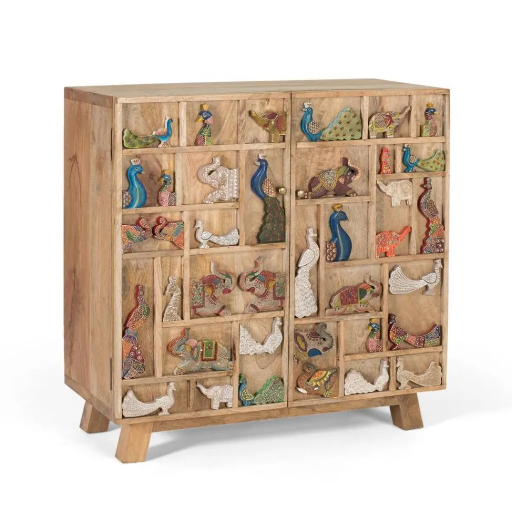 Sale Massivholzkommode Caveira Küchenkommode|Wohnzimmerkommoden