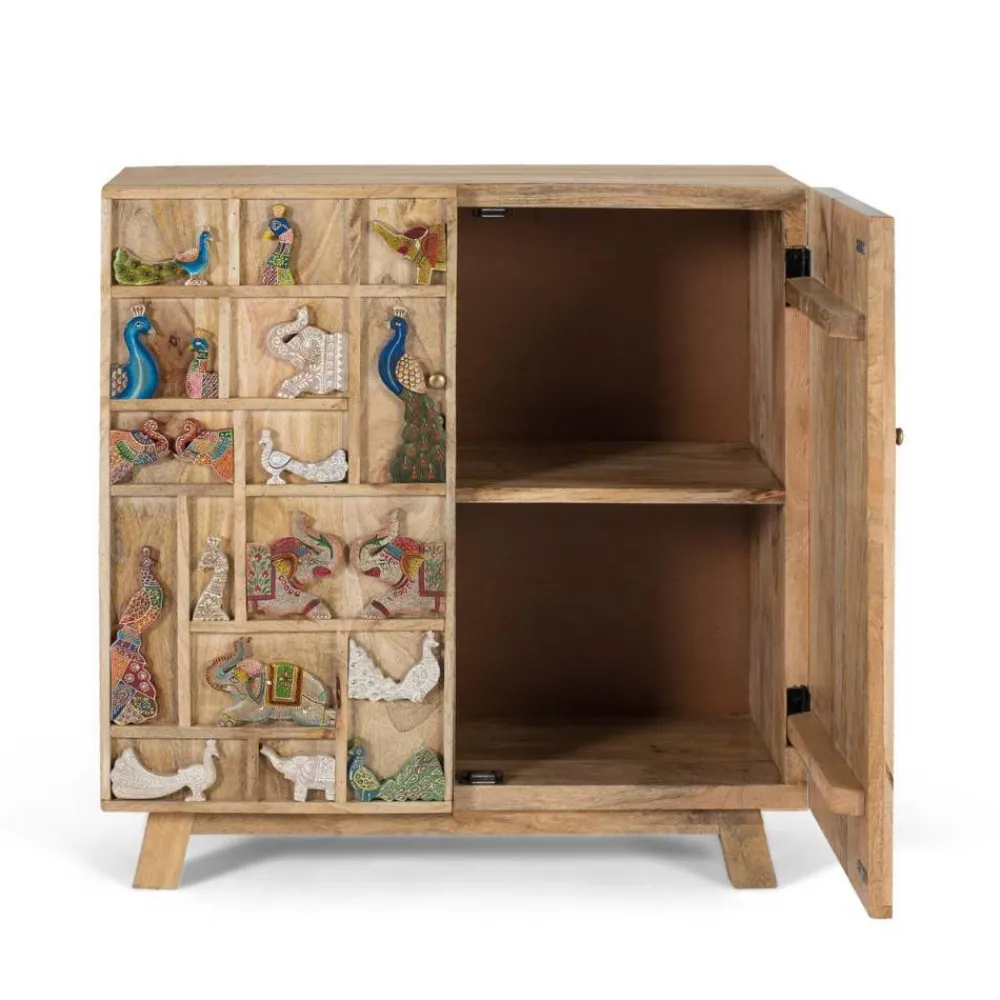 Sale Massivholzkommode Caveira Küchenkommode|Wohnzimmerkommoden