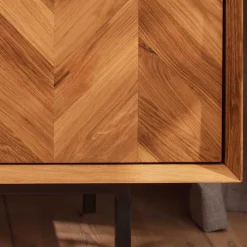 Best Massivholzkommode Wildeiche geölt Yalley Flurkommoden